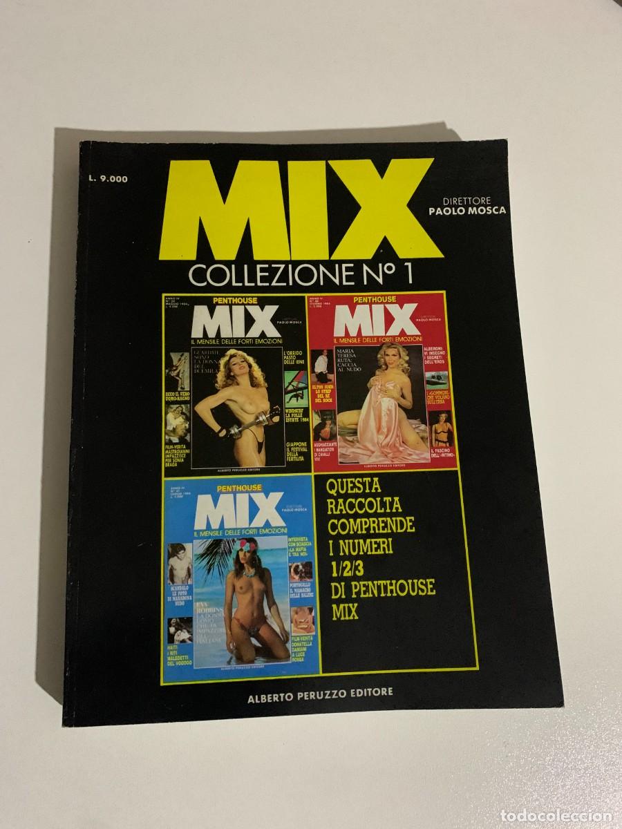 Magazines: PENTHOUSE MIX COLLECTION 1 EVA ROBBINS SONIA BRAGA DONATELLA DAMIANI PERUZZO EDITORE EROTIC MAGAZINE