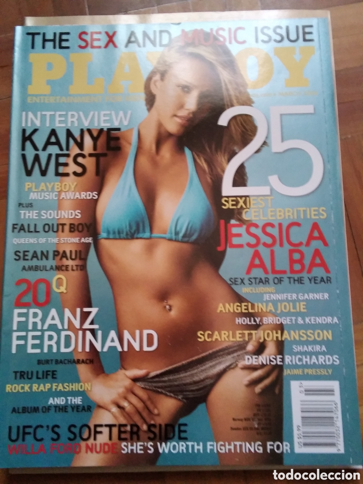 Zeitschriften: Playboy americano revista erotica mensual a&ntilde;o 2006 marzo Jessica Alba