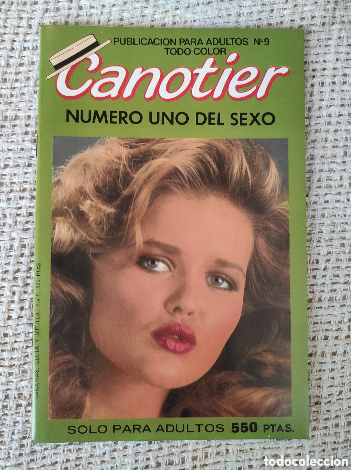 Zeitschriften: CANOTIER N&ordm; 9 REVISTA PARA ADULTOS DE LOS A&Ntilde;OS 90