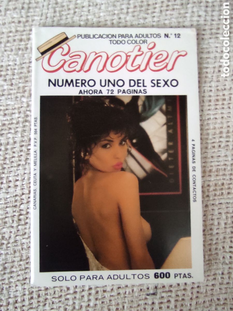 Zeitschriften: CANOTIER N&ordm; 12 Revista para adultos DE LOS A&Ntilde;OS 90