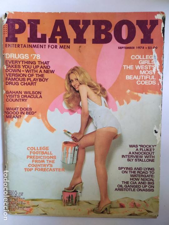 Zeitschriften: PLAYBOY SEPTEMBER 1978. ROSANNE KATON ADULT MAGAZINE