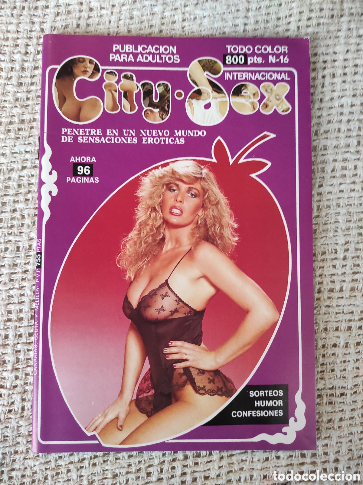 Zeitschriften: CITY SEX , N&ordm; 16 - REVISTA PARA ADULTOS DE LOS A&Ntilde;OS 90