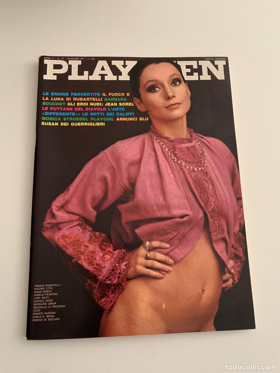 Zeitschriften: PLAYMEN N.12 DICEMBRE 1971 MONICA STREBEL POSTER SUSAN NORTH SATANIK JEAN SOREL BARBARA BOUCHET