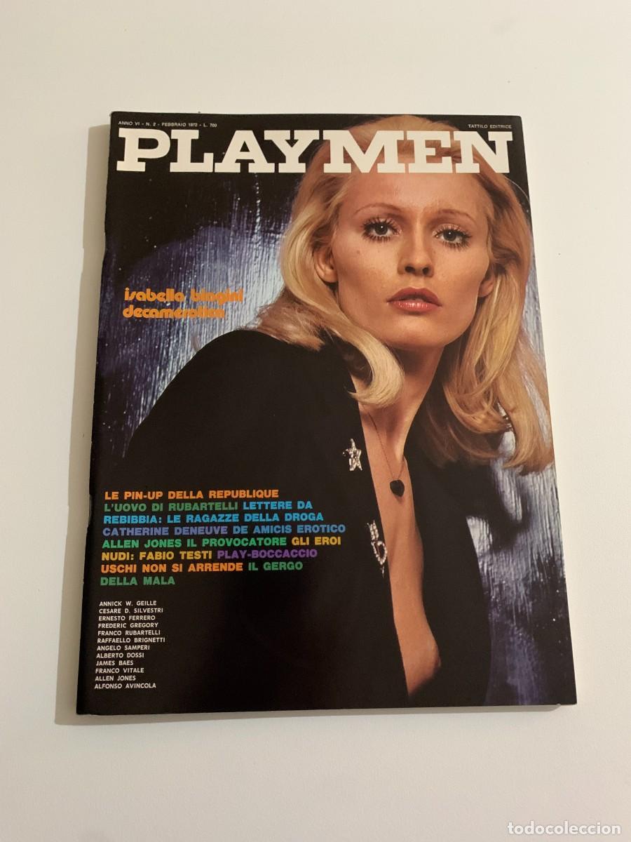 Magazines: PLAYMEN N.2 FEBBRAIO 1972 ISABELLA BIAGINI TAMARA BARONI USHI OBERMEYER MISMY FARMER TATTILO EDITORE