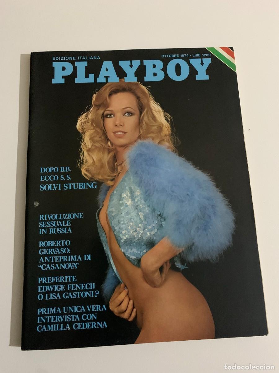 Zeitschriften: PLAYBOY N.10 OTTOBRE 1974 EDWIGE FENECH SOLVI STUBING ESTER CORDET POSTER TATTILO EDITRICE