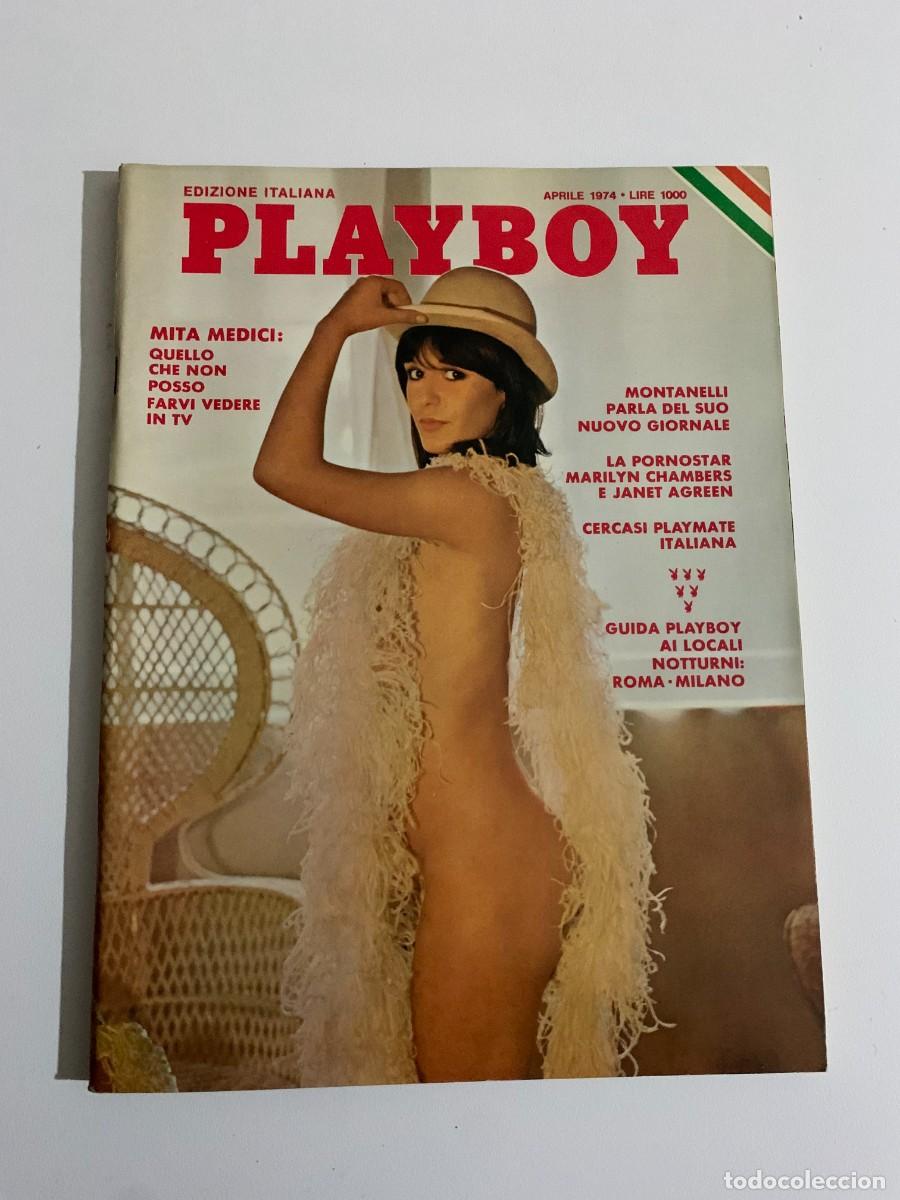 Revistas: PLAYBOY N.6 APRILE 1974 JANET AGREEN LAURA BONE MARLENE MORROW POSTER MARILYN CHAMBERS
