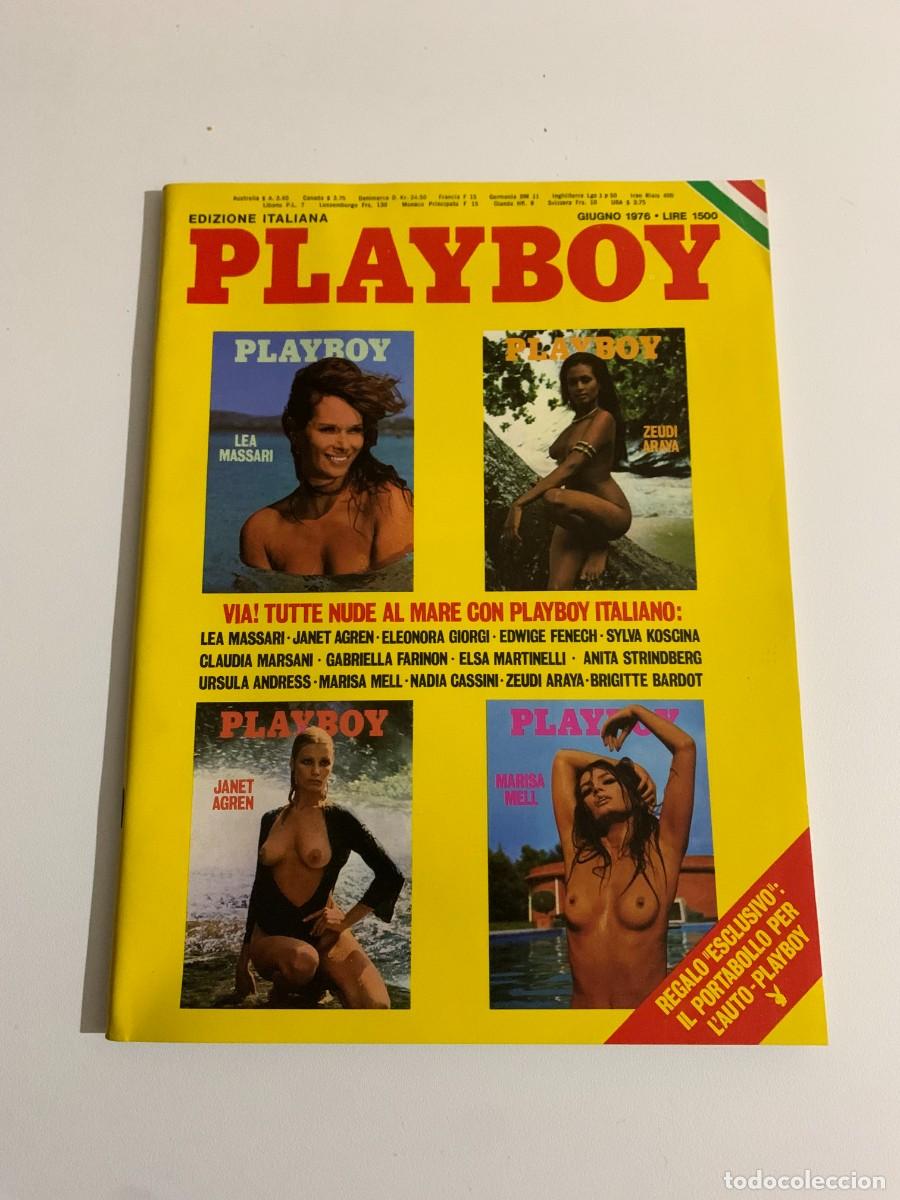 Journals: PLAYBOY N.6 GIUGNO 1976 DENISE MICHELE POSTER GLORIA LOJACONO DAGAMAR LASSANDER TATTILO EDIZIONI