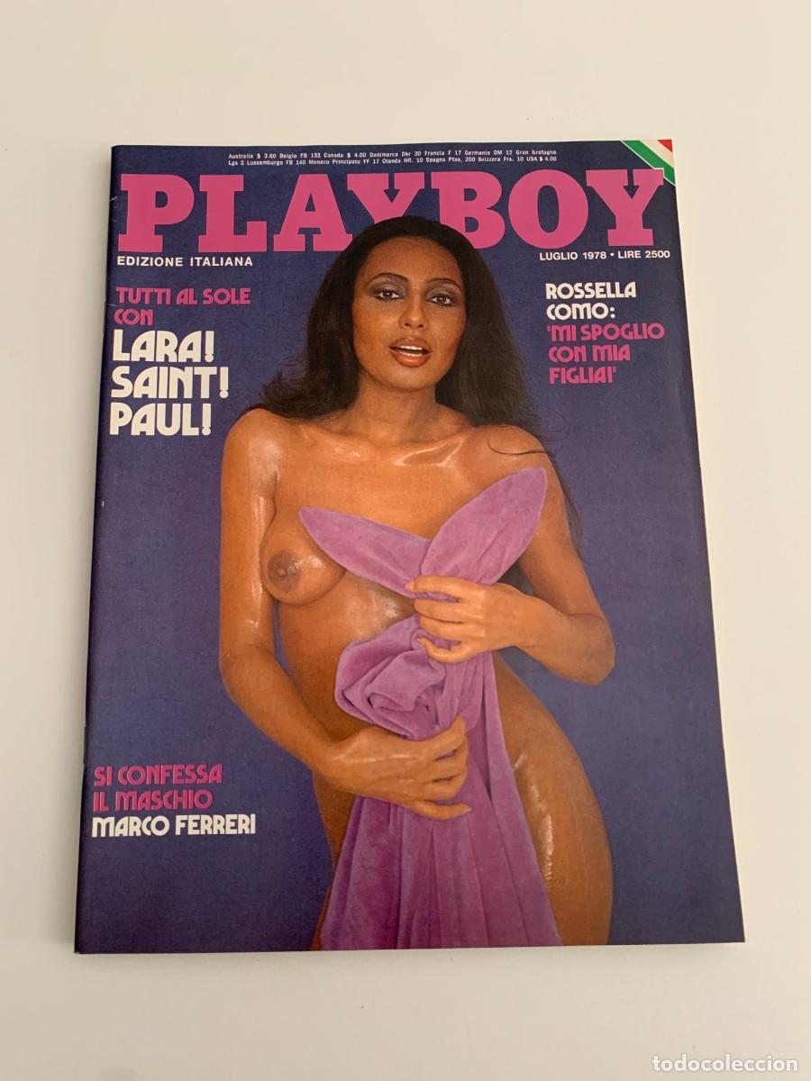 Revistas: PLAYBOY N.7 LUGLIO 1978 LARA SAINT PAUL URSULA ANDRESS IRENE PAPAS ALICE GHERARDI POSTER TATTILO