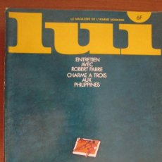 Revistas: REVISTA ERÓTICA FRANCESA LUI Nº 148. MAYO 1976. BUEN ESTADO