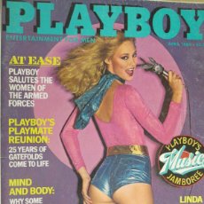 Revistas: PLAYBOY USA ABRIL 1980. LINDA RONDSTADT. CON DESPLEGABLE. VER FOTOS