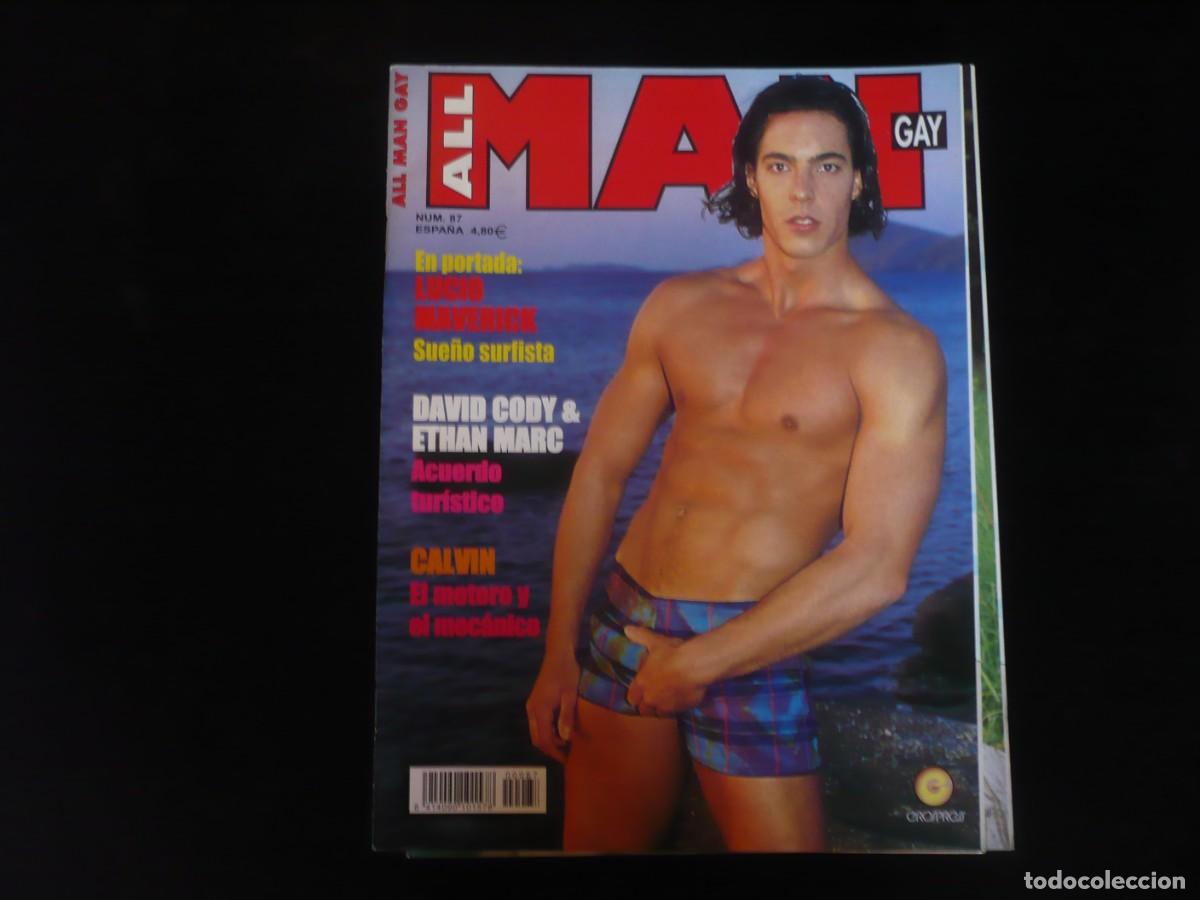 Journals: all man gay - numero 87 - revista gay - como nueva