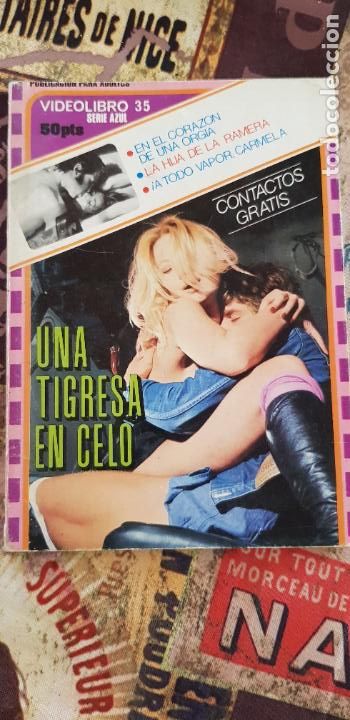 Magazines: REVISTA PORNO. PORNOGRAFIA. DE EPOCA. UNA TIGRESA EN CELO. DE COLECCION