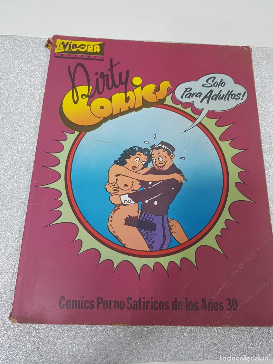 Magazines: EL VIVORA DIRTY COMICS COMICS PORNO SATIRICOS DE LOS A&Ntilde;OS 30