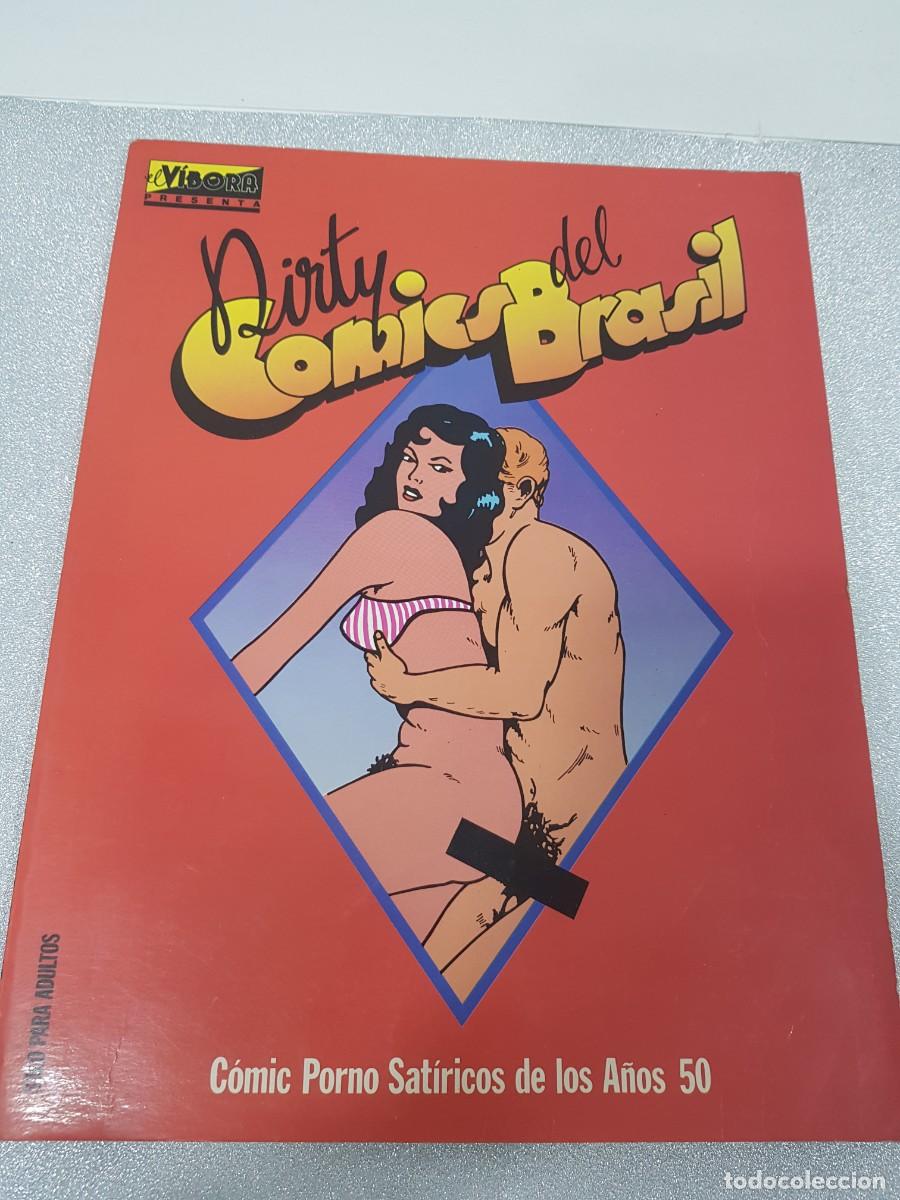 Magazines: EL VIVORA DIRTY COMICS COMICS BRASIL PORNO SATIRICOS DE LOS A&Ntilde;OS 30
