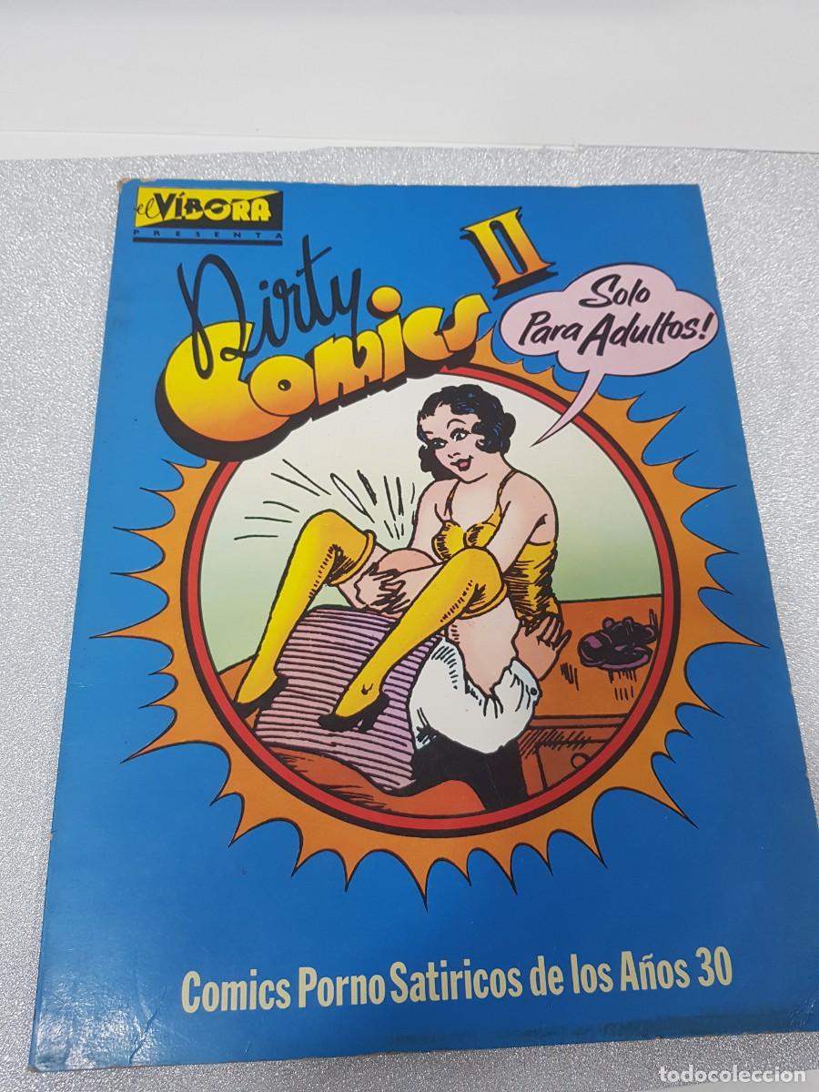 Magazines: EL VIVORA DIRTY COMICS II COMICS PORNO SATIRICOS DE LOS A&Ntilde;OS 30