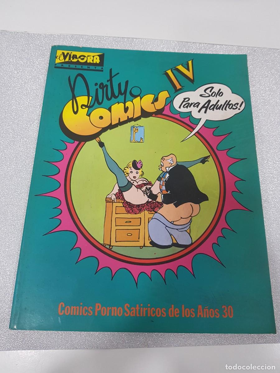 Magazines: EL VIVORA DIRTY COMICS IV COMICS PORNO SATIRICOS DE LOS A&Ntilde;OS 30