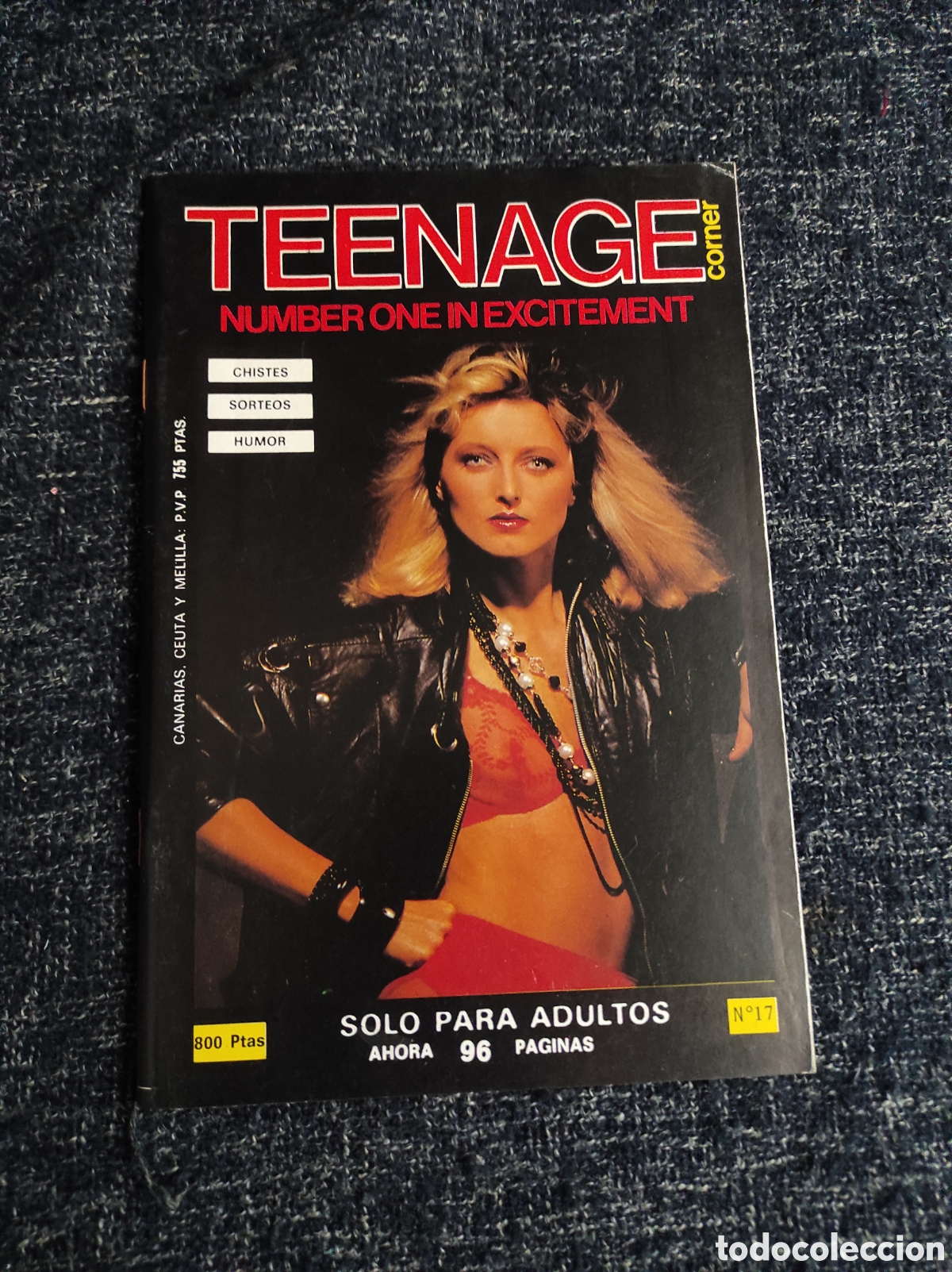 Revistas: TEENAGE N&ordm; 17 - REVISTA PARA ADULTOS DE LOS A&Ntilde;OS 90
