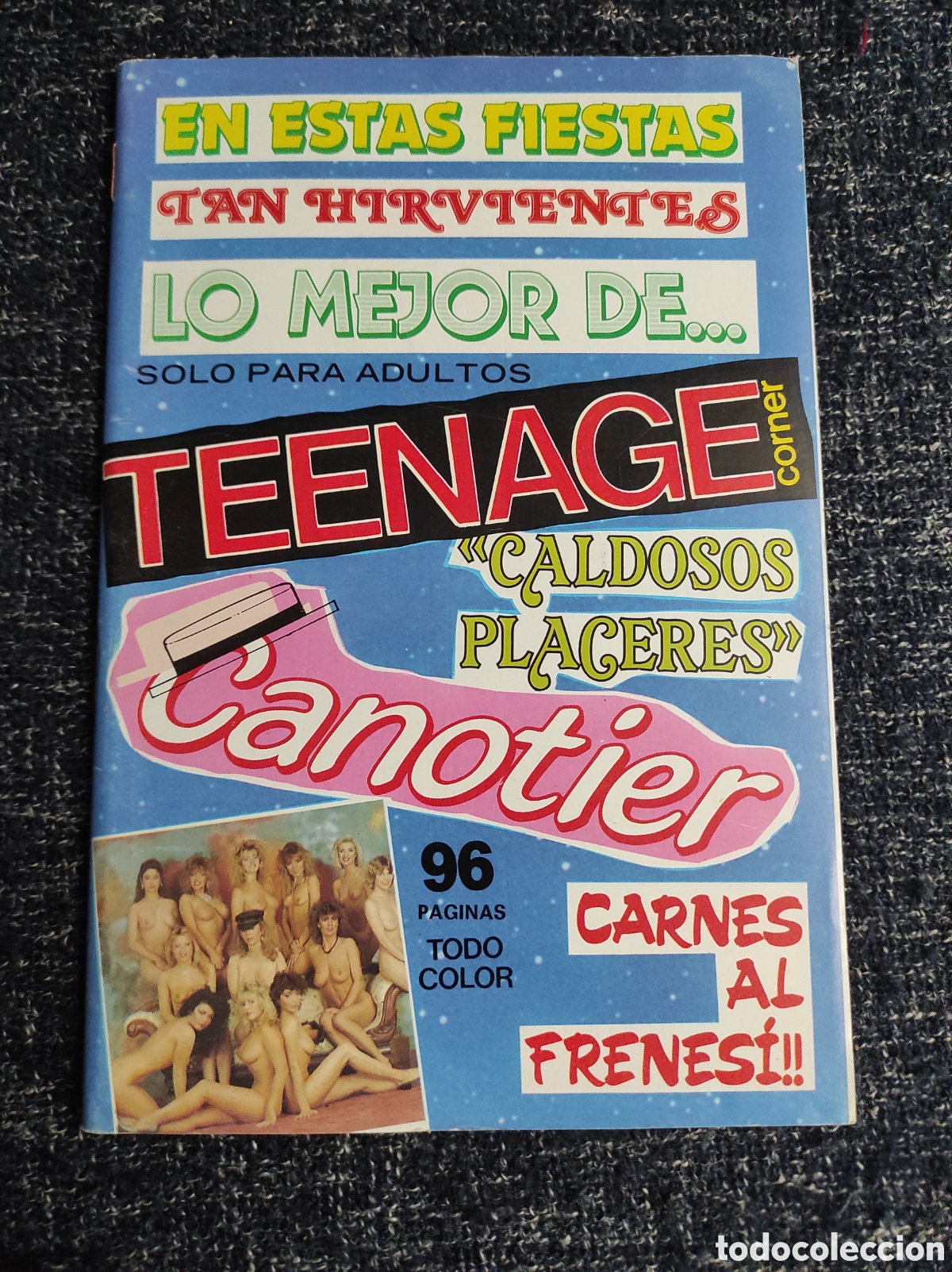 Revistas: LO MEJOR DE TEENAGE , REVISTA EROTICA DE LOS A&Ntilde;OS 80 - 90