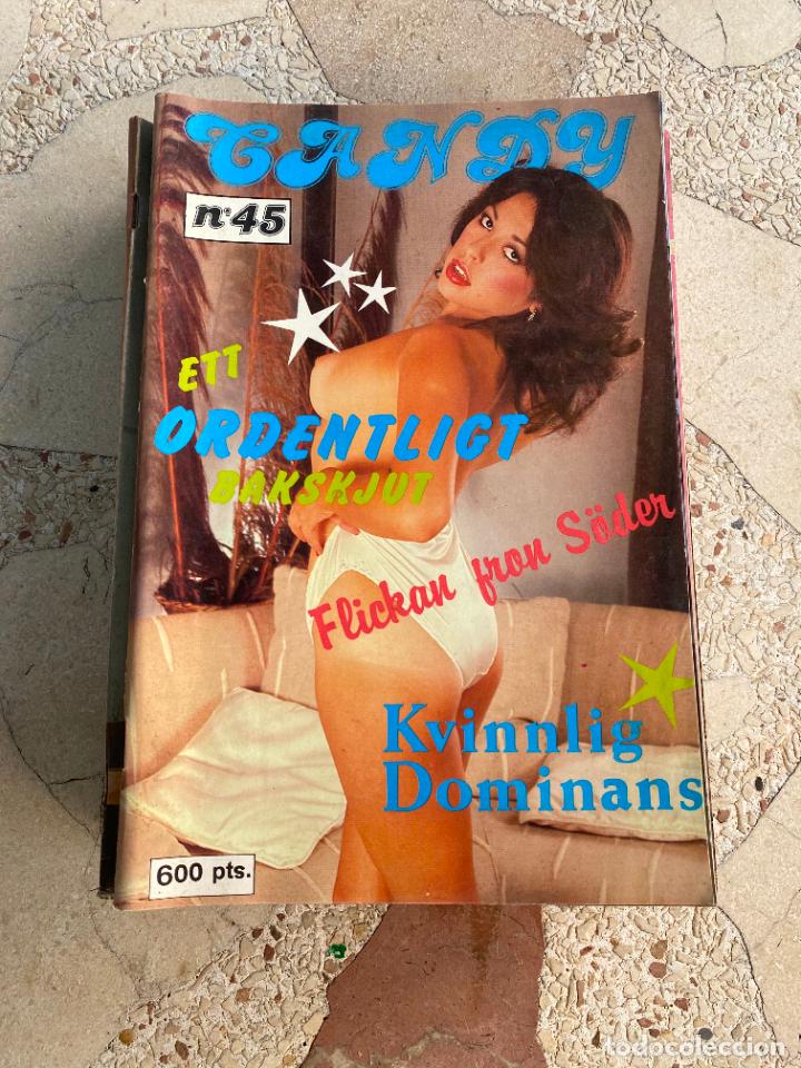 Zeitschriften: CANDY 45. FLICKAN FRON SODER. KVINNLIG DOMINANS. PORNO. EROTICA. ADULTOS