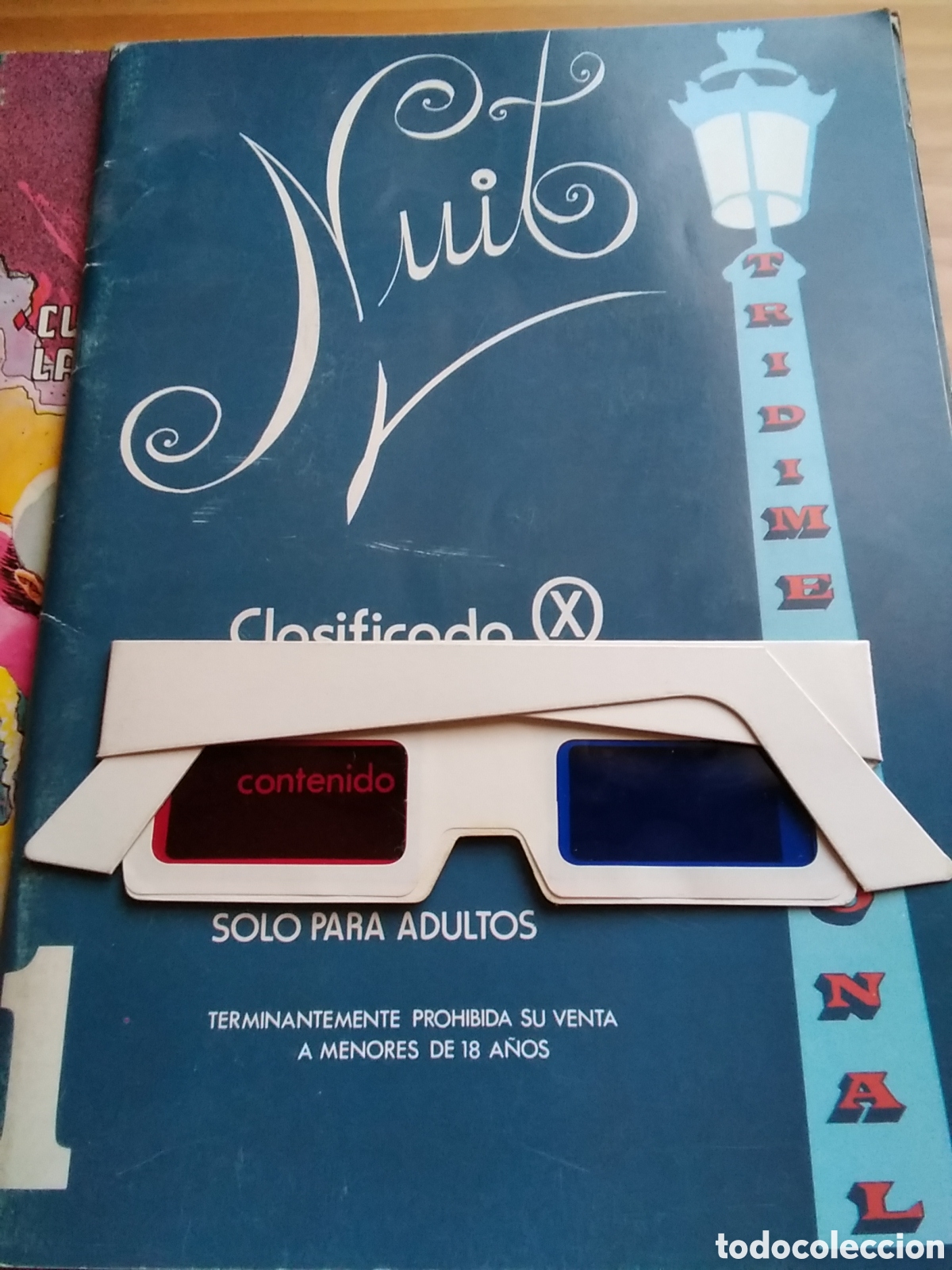 Magazines: Nuit revista sexo para adultos n&uacute;mero 1 en tres dimensiones con gafas