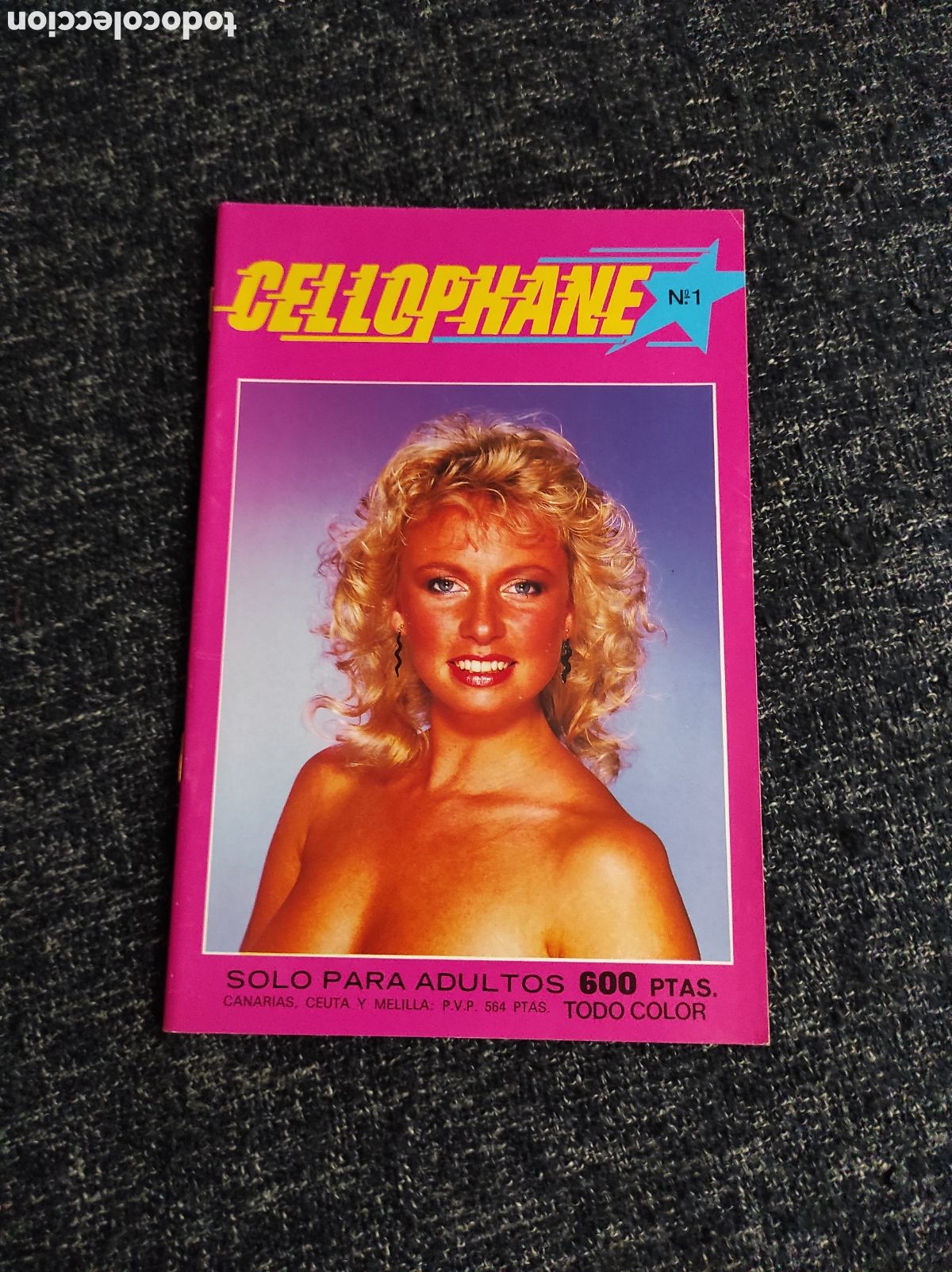 Revistas: CELLOPHANE N&ordm; 1 - REVISTA EROTICA DE LOS A&Ntilde;OS 90