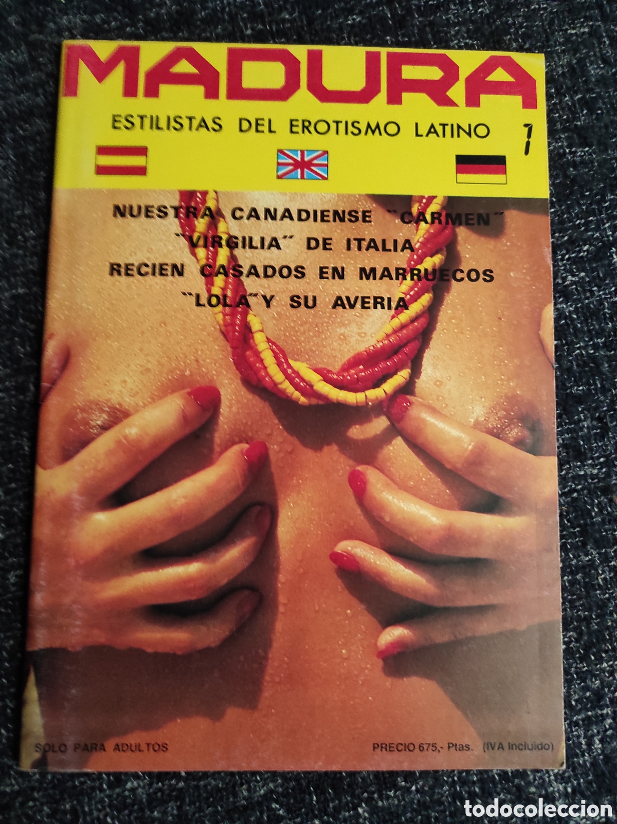 Zeitschriften: MADURA , REVISTA PARA ADULTOS DE LOS A&Ntilde;OS 90
