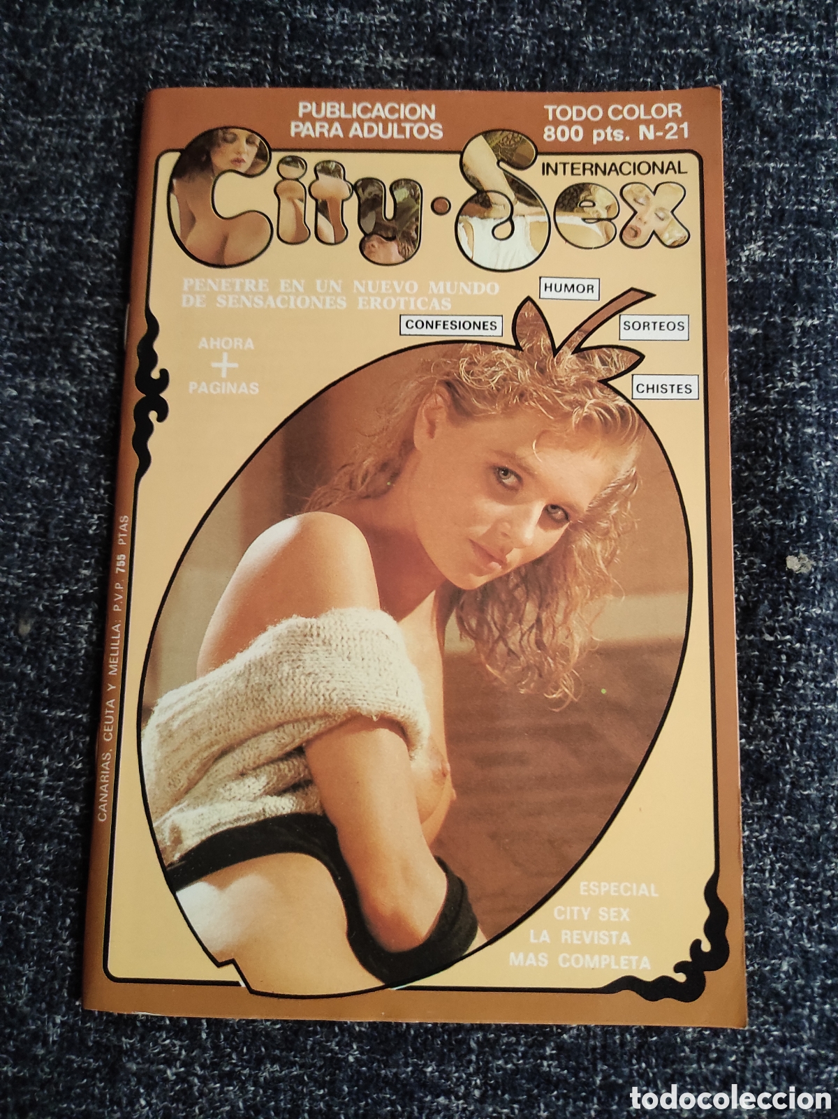Magazines: CITY SEX N&ordm; 21 REVISTA EROTICA DE LOS A&Ntilde;OS 90 LORELEI RAND, MONIQUE CARR&Egrave;RE, LAURA CLAIR