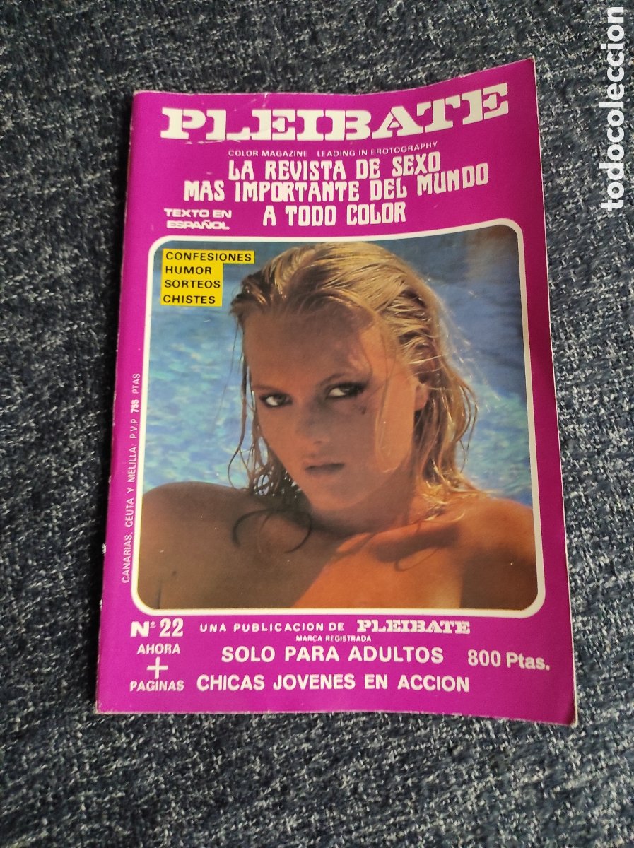 pleibate nº 22 - revista para adultos de los añ - Compra venta en  todocoleccion