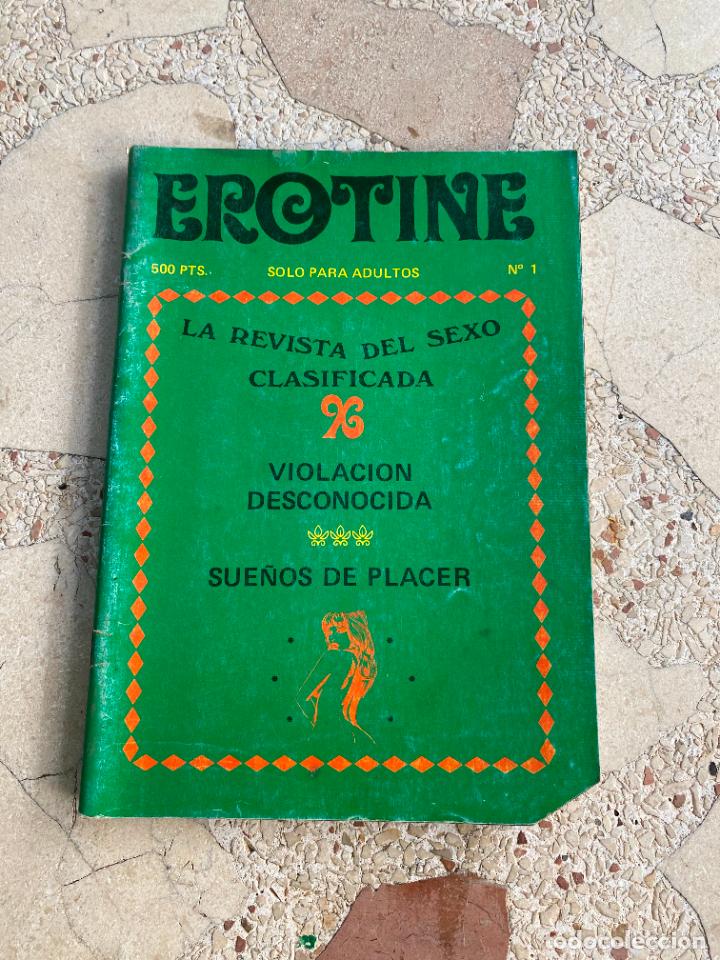 Journals: EROTINE 1. REVISTA PARA ADULTOS. PORNO. EROTICA