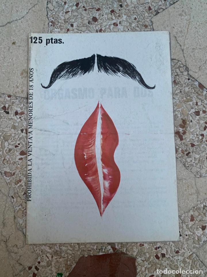 Journals: ORGASMO PARA DOS. REVISTA PARA ADULTOS. PORNO. EROTICA. A&Ntilde;OS 80