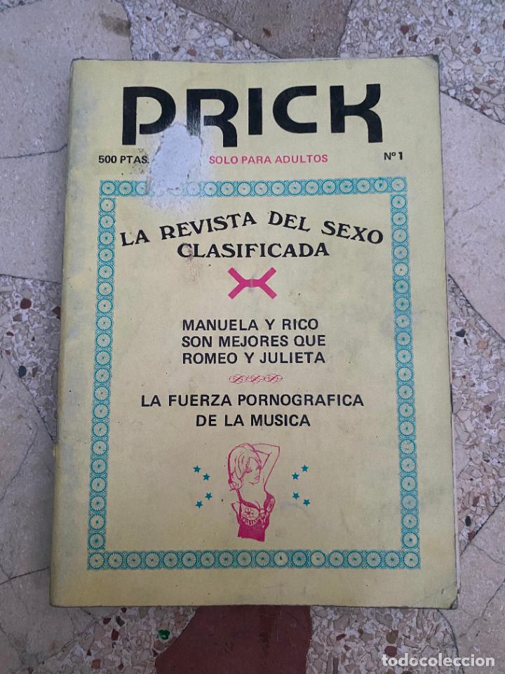 Journals: PRICK 1. CLASIFICADA X. LA FUERZA PORNOGRAFICA DE LA MUSICA. ADULTOS. PORNO. EROTICA