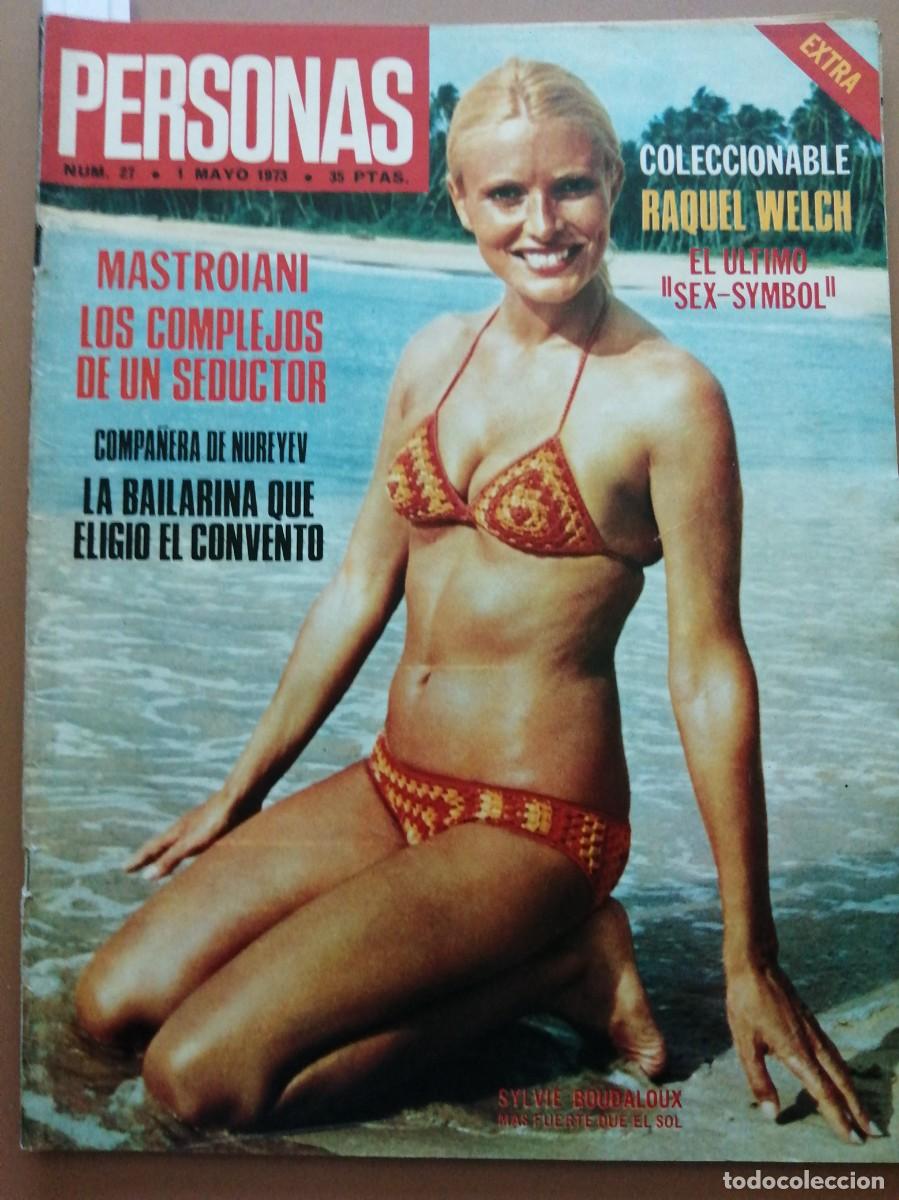 Journals: PERSONAS- N&ordm;-27 + COLECCIONABLE N&ordm;-4 (RAQUEL WELCH))- 1973