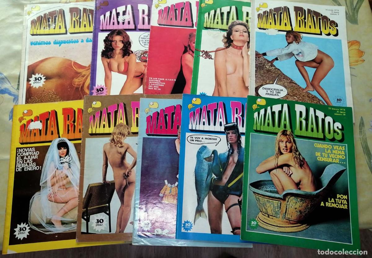 Revistas: COLECCION REVISTA EROTICA Y DE HUMOR MATA RATOS / ROMEU, JOSE ORTIZ, LASSALVY, MANEL....