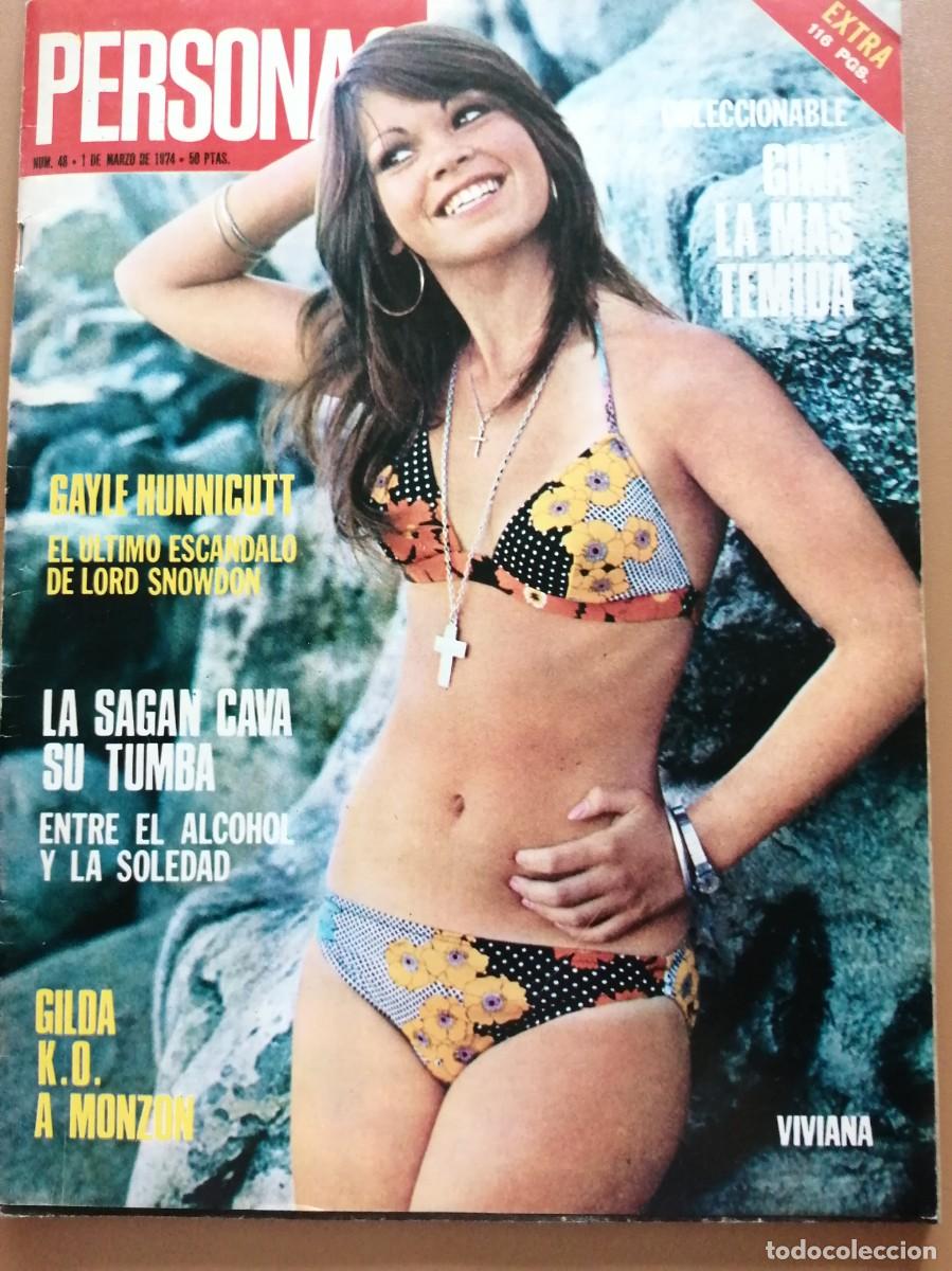 Journals: PERSONAS- N&ordm;-48 + COLECCIONABLE N&ordm;-14 (GINA L.) 1974