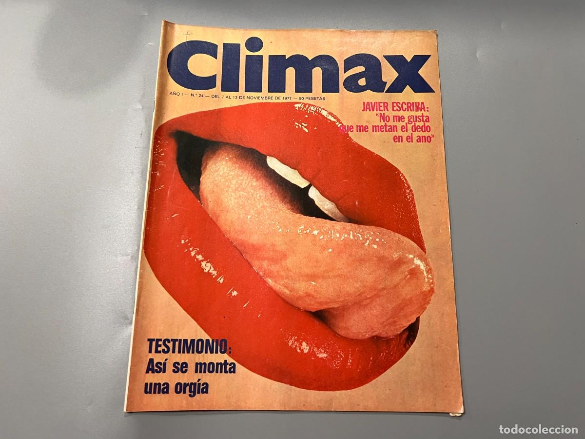 revista adultos. climax. nº 24. noviembre 1977. - Compra venta en  todocoleccion