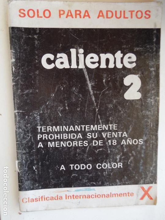 Zeitschriften: CALIENTE 2 REVISTA PORNO NOS PARA ADULTOS A TODO COLOR