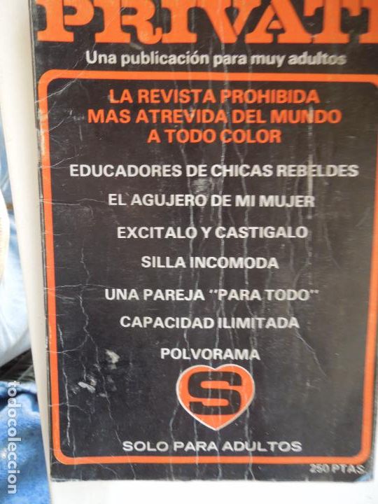 Zeitschriften: PRIVATI REVISTA PORNO SOLO PARA ADULTOS
