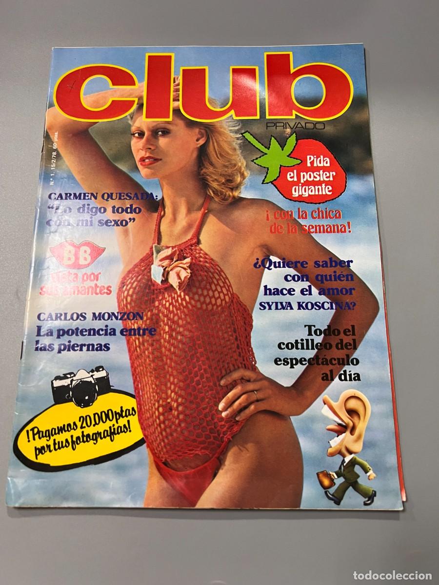 club. nº 1. febrero 1978. carmen quesada: lo di - Compra venta en  todocoleccion