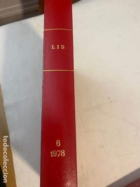 Journals: Revista LIB. Erotica. 1978. 12 numeros encuadernados