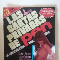 Revistas: LAS CARTAS PRIVADAS DE PEN, REVISTA ADULTOS Nº72