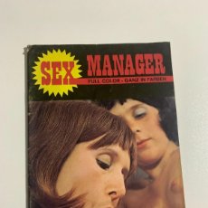 Revistas: SEX MANAGER COLOR CLIMAX CORPORATION 1970 JENS & PETER THEANDER PORNOGRAPHY IN COLOR
