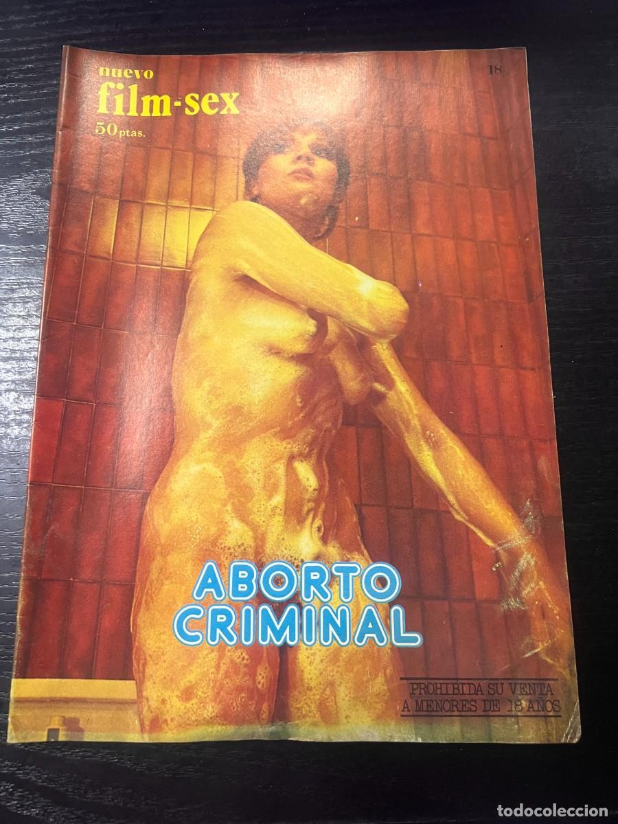 nuevo film-sex. nº 18. aborto criminal. ficha a - Comprar Revistas para  adultos no todocoleccion