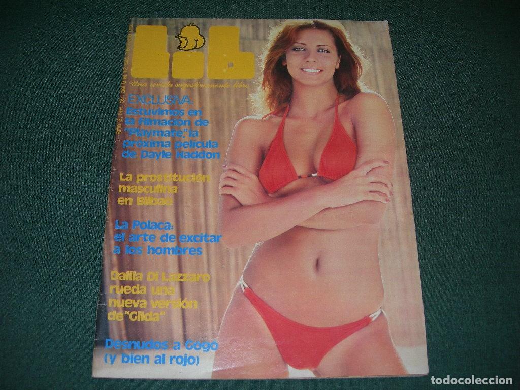 Journals: REVISTA ADULTOS LIB N&ordm; 59 A&Ntilde;O 1977 - CON P&Oacute;STER - PLAYMATE - LA POLACA - DALILA DI LAZZARO -