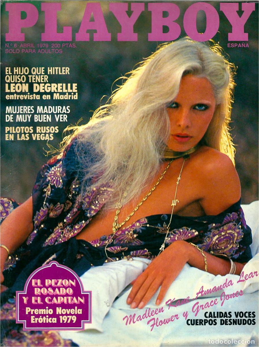 Journals: PLAYBOY ESPA&Ntilde;A 6. 1&ordf; EPOCA 1979 MADLEEN KANE AMANDA LEAR FLOWER GRACE JONES LEON DEGRELLE LAS VEGAS
