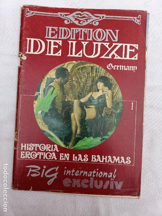 Zeitschriften: EDITION DE LUXE GERMANP 1. HISTORIA EROTICA DE LAS BAHAMAS. BIG INTERNACIONAL . PORNO. ADULTOS.