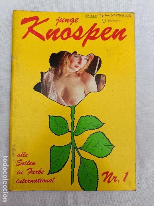Zeitschriften: JUNGE KNOSPEN 1. ALLE SEITEN IN JARBE INTERNATIONAL. REVISTA EROTICA ALEMANA. ADULTOS
