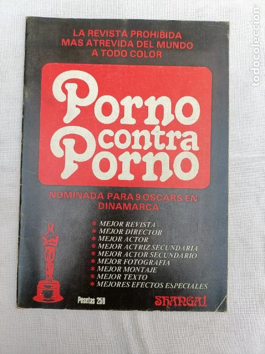 Journals: PORNO CONTRA PORNO. LA REVISTA MAS ATREVIDA DEL MUNDO EN COLOR. VINTAGE. EROTICA. PORNO. ADULTOS