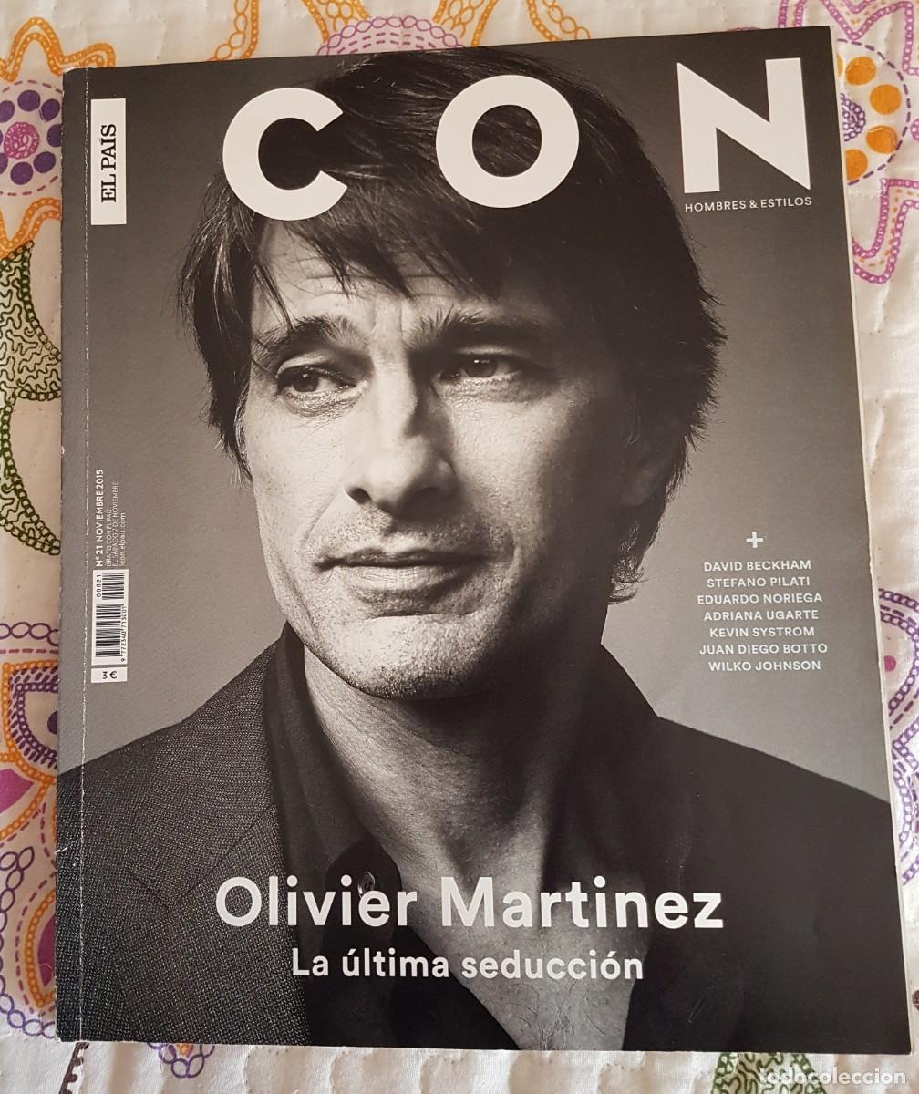 Zeitschriften: Revista Icon. Olivier Mart&iacute;nez . N&uacute;mero 21 noviembre 2015