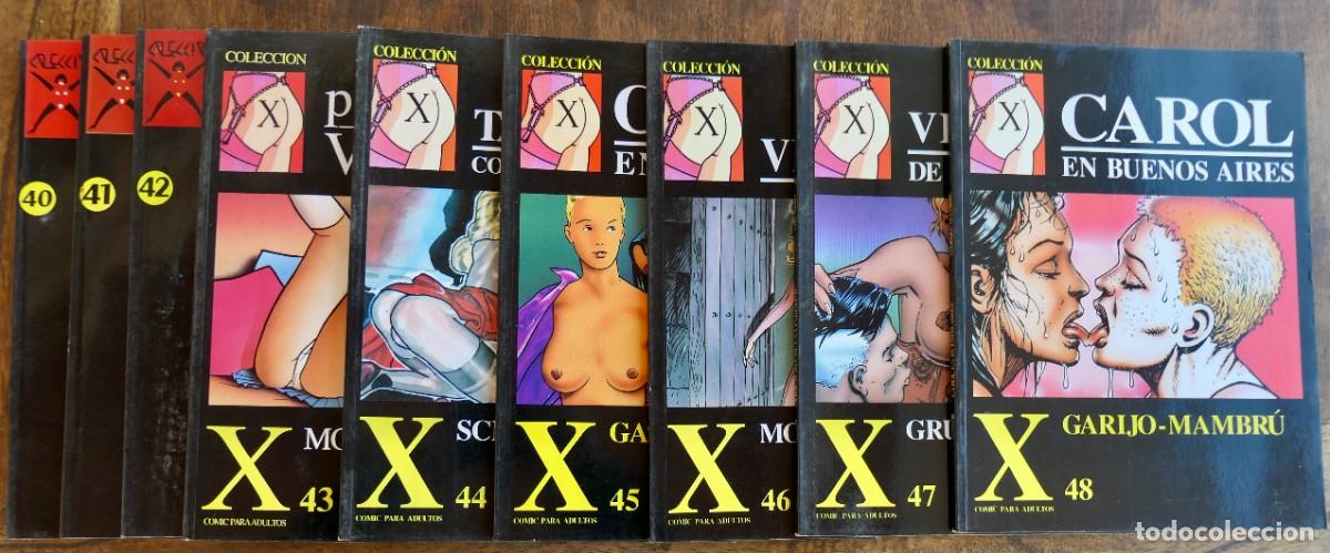 Revistas: 9 NUMEROS DE COLECCION X -40/41/42/43/44/45/46/47 Y 48.