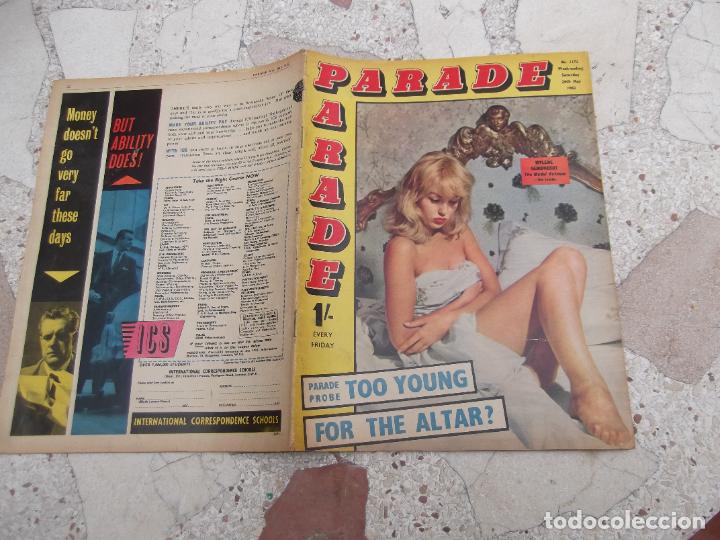 Journals: parade n&ordm; 1172, 1962, revista erotica u.s.a. ,solo para adultos,